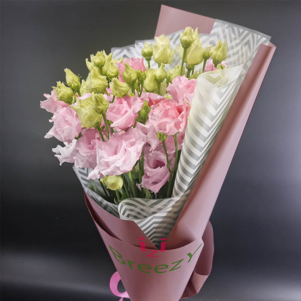 Букет из 7 розовых эустом в Самаре Букет из 7 розовых эустом купить