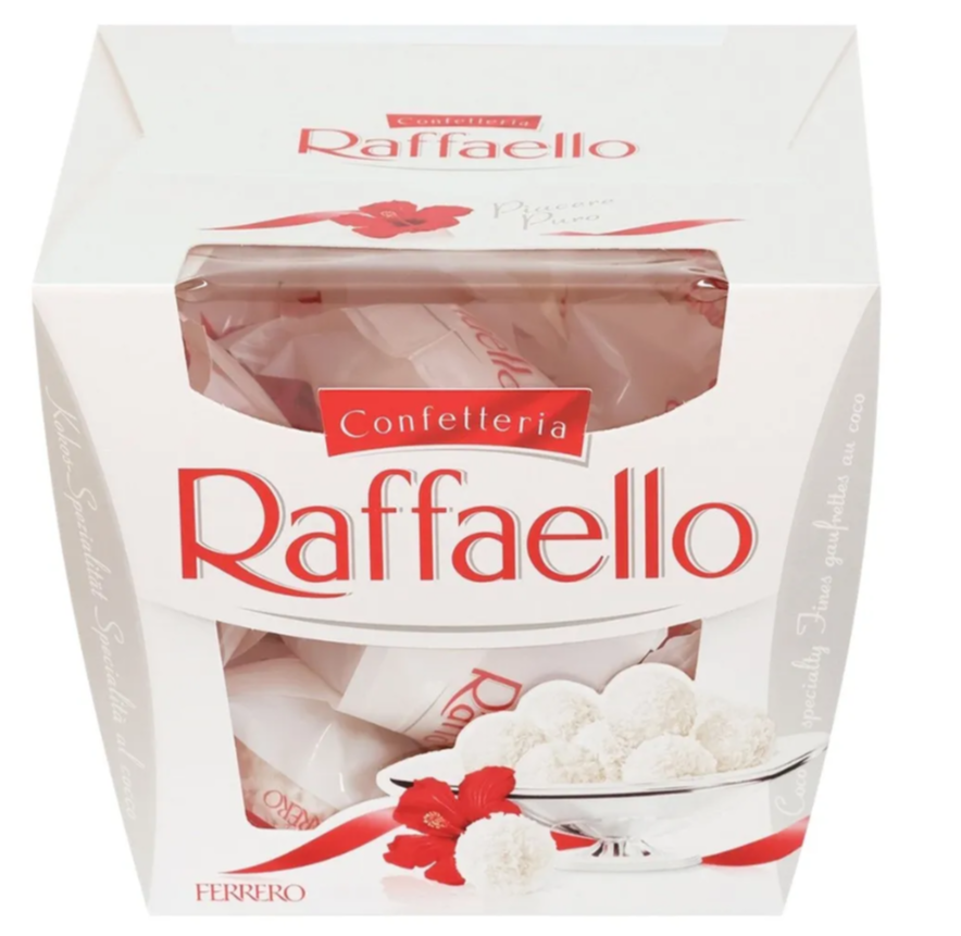 Конфеты "Raffaello" 150гр в Санкт-Петербурге Конфеты "Raffaello" 150гр купить