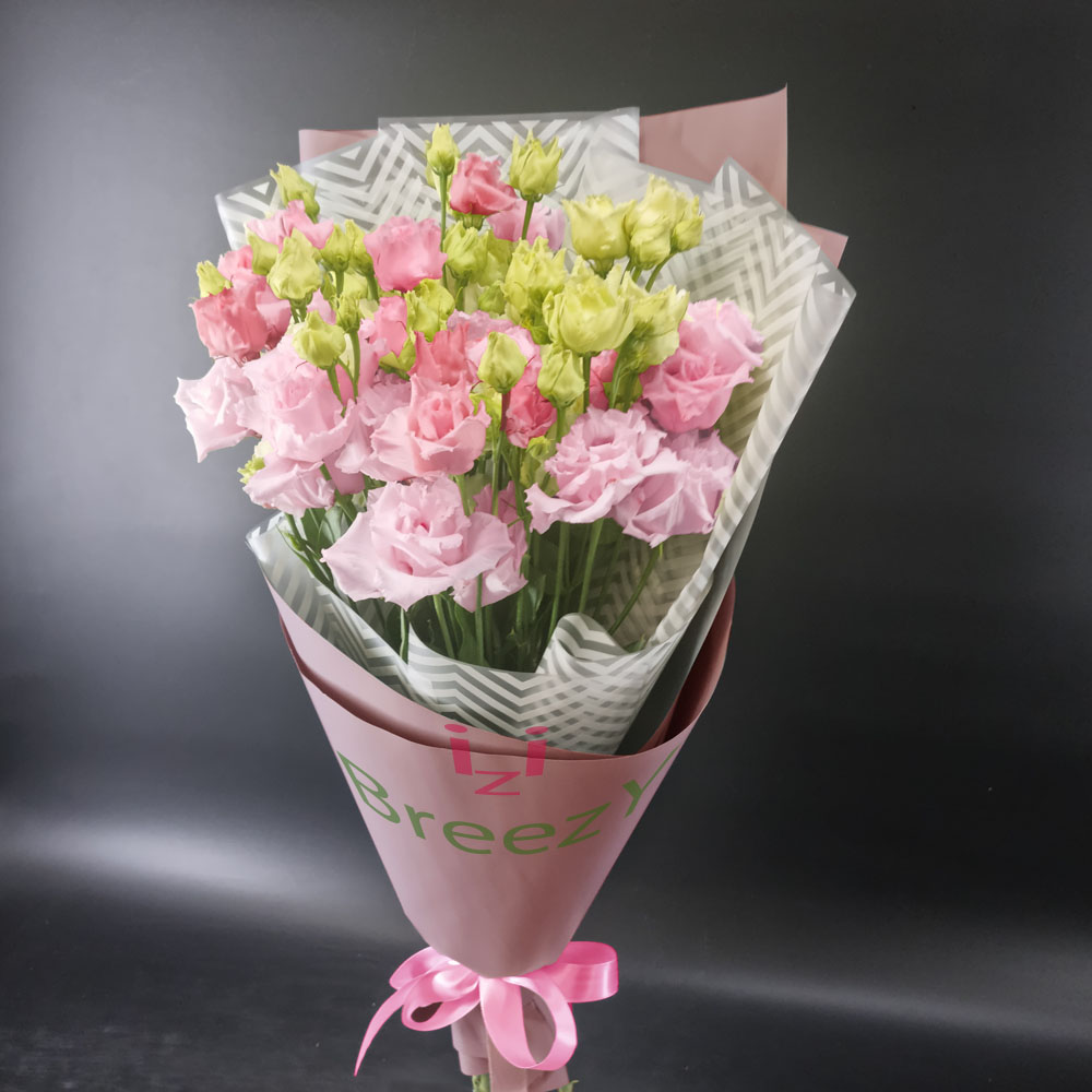 Букет из 7 розовых эустом в Самаре Букет из 7 розовых эустом купить