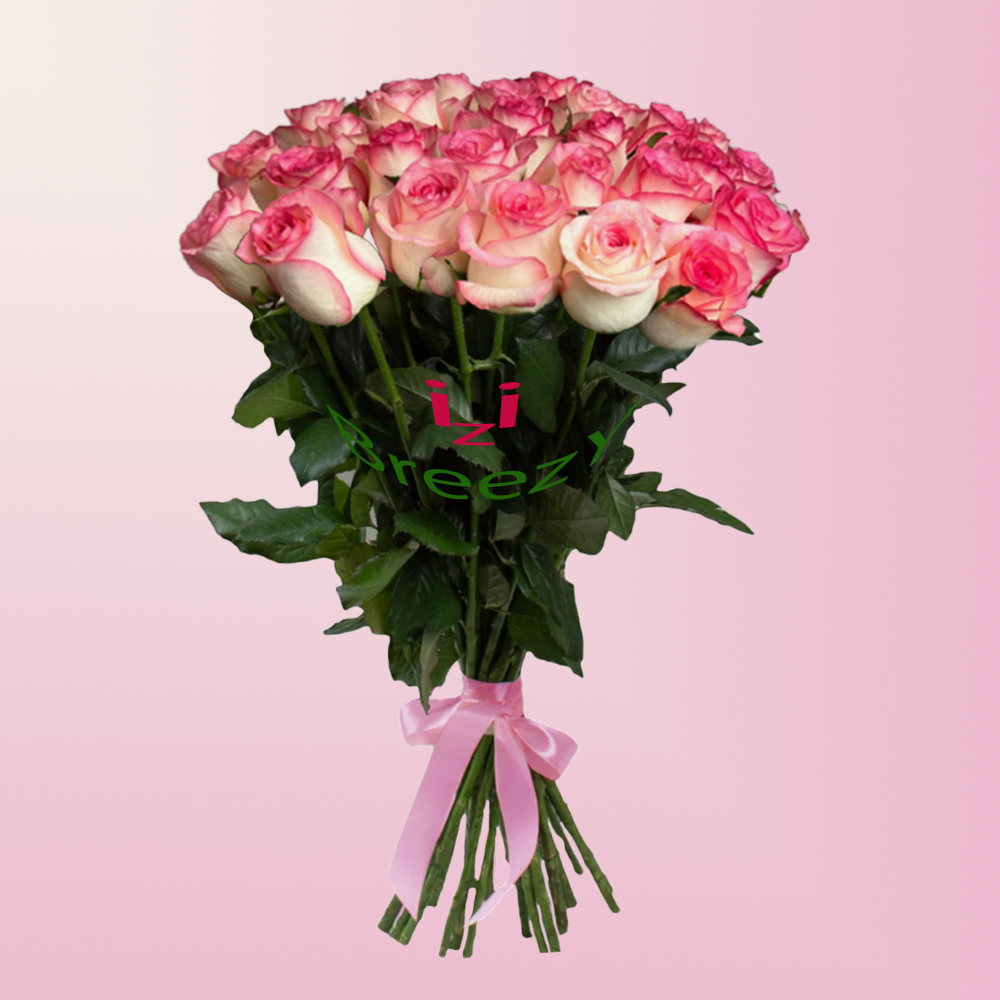 Букет из 25 роз Джумилия (70см) купить 