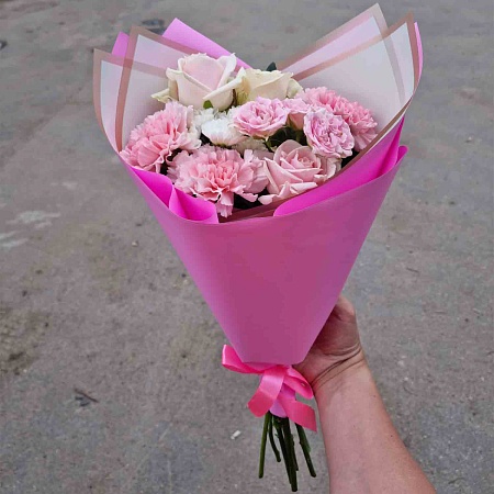 Доставка букетов из цветов в Самаре - образец Доставка букетов из цветов в Самаре - пример выполнения