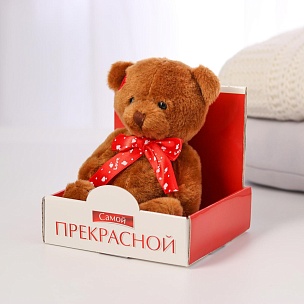 Мягкая игрушка «Мишка» Самой Прекрасной купить в Москве Мягкая игрушка «Мишка» Самой Прекрасной в Москве