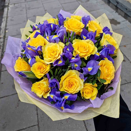 Доставка букетов из цветов в Самаре - образец Доставка букетов из цветов в Самаре - пример выполнения